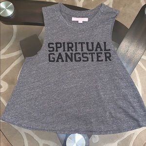 Spiritual gangster tank top